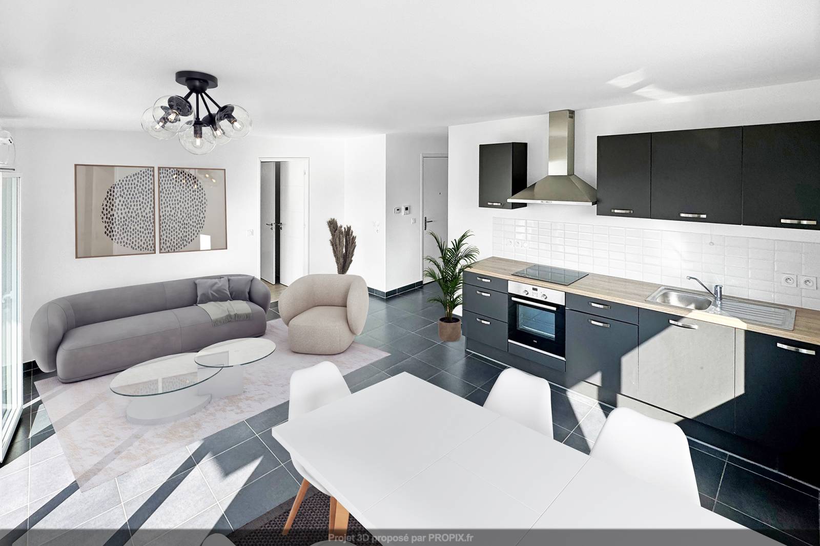 A vendre magnifique T4 au calme avec garage et parking -  Annemasse 74100