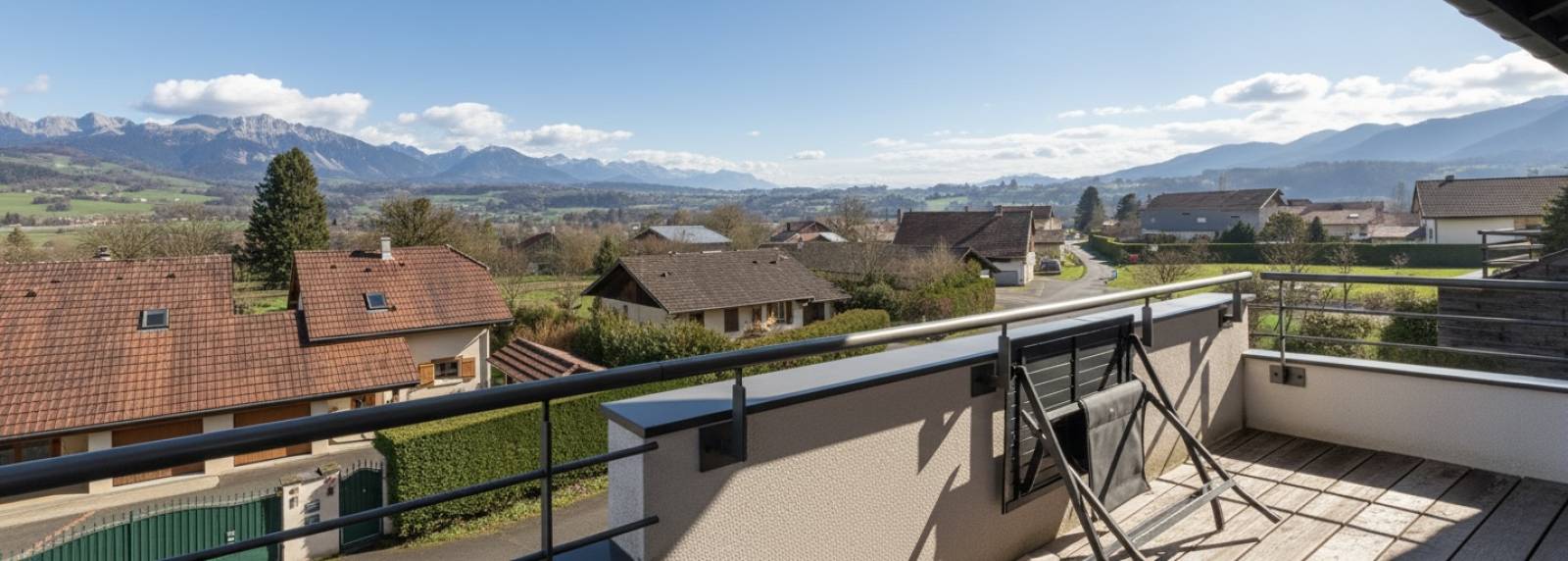 Agréable T3 avec vue dégagée à Viuz en Sallaz