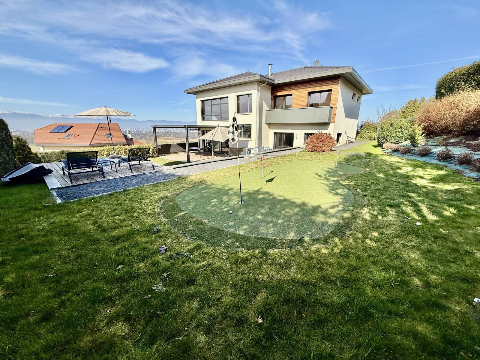 A louer magnifique maison avec vue Genève - 74160 Bossey