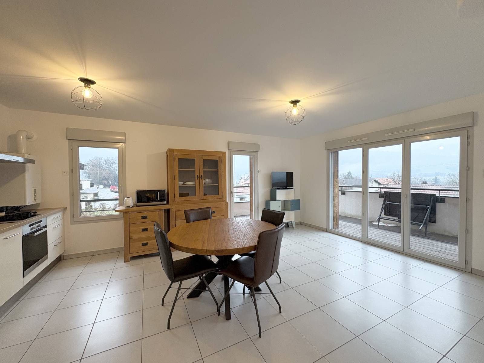 Agréable T3 avec vue dégagée à Viuz en Sallaz