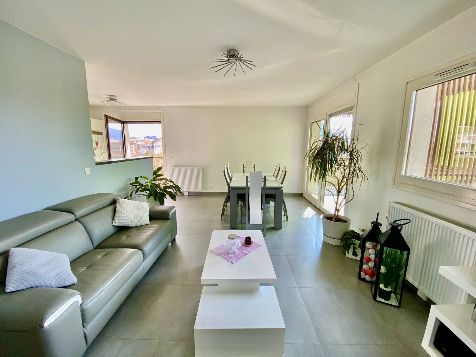 À vendre – Appartement T4 avec terrasse et vue sur le Salève dans résidence calme