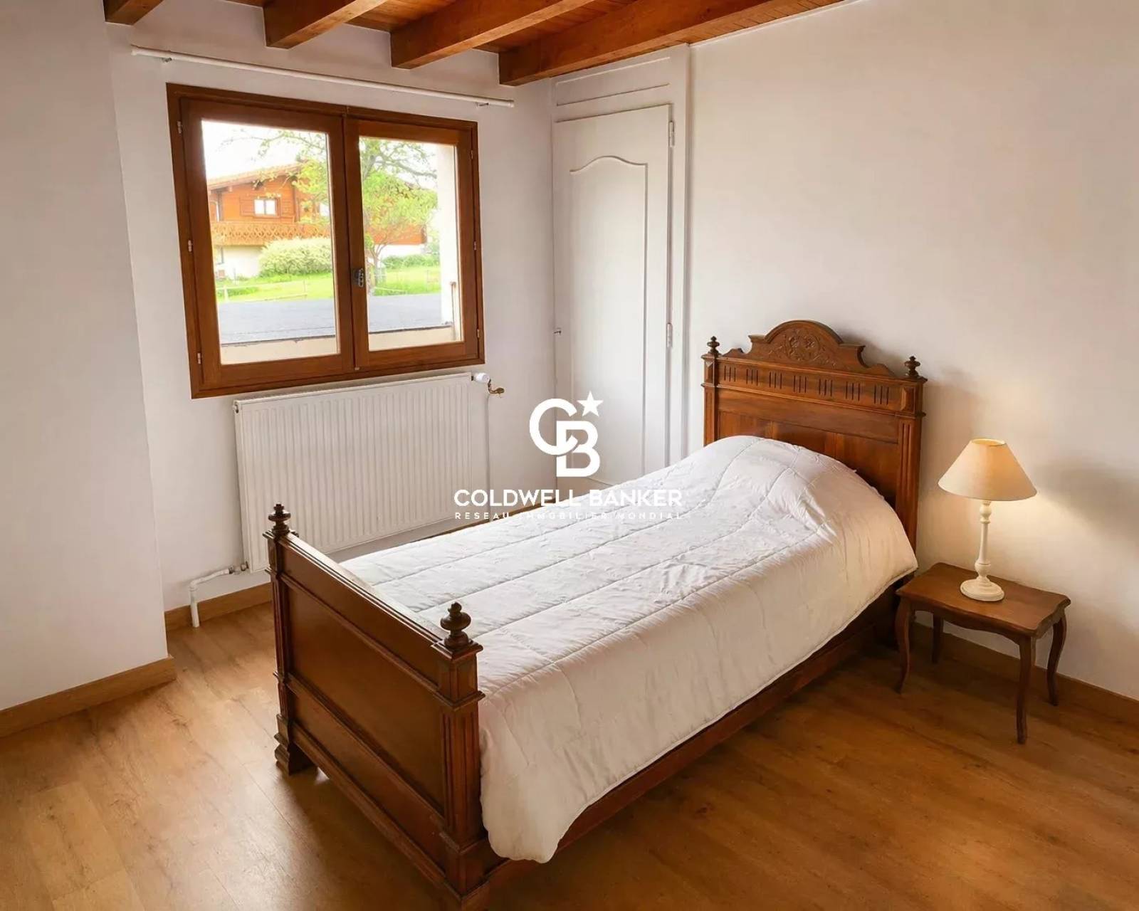 Maison de village avec vue dégagée sur le Lac Léman – 110 m² – Saxel