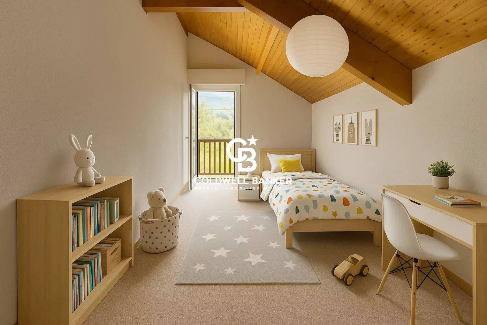 À Vendre:  Maison familiale à vendre de 169 m² avec jacuzzi, jardin arboré et 5 chambres – Vue dégagée à Cranves Sales 74380