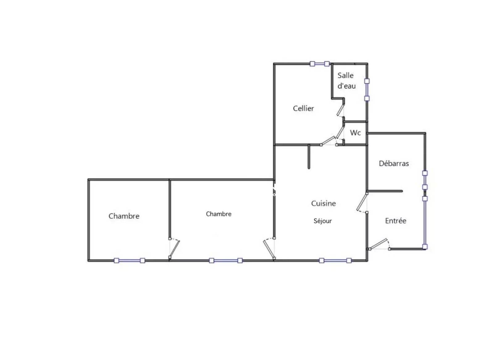 A vendre grand T2 à Saint Cergues 74140