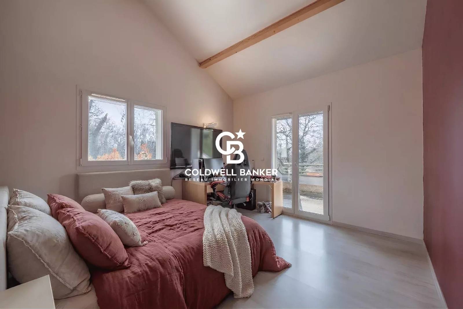 Cadre d'exception à Messery - Villa d'architecte avec vue lac