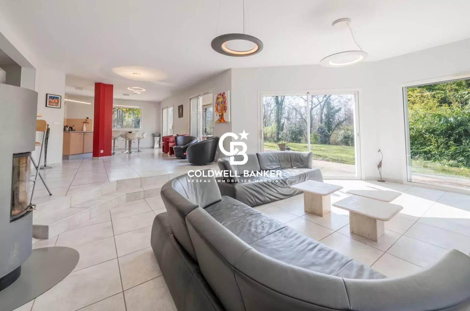 Cadre d'exception à Messery - Villa d'architecte avec vue lac