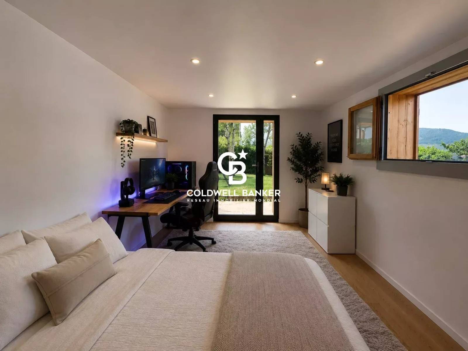 Maison chalet à Vétraz-Monthoux avec piscine chauffée, 5 chambres et jardin arboré