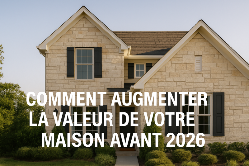 Le Conseil Propriétaire du Mois : Comment augmenter la valeur de sa maison de 5 à 20% ?