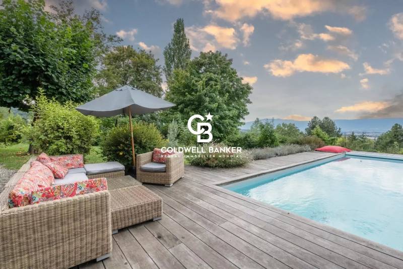 À Vendre :  Magnifique propriété avec vue Genève - Collonges Sous Salève 74160