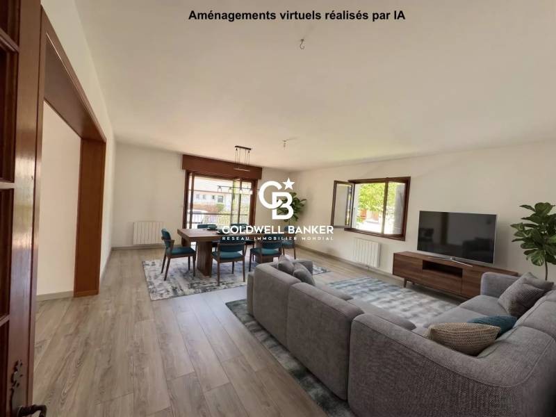 Grand T4 avec jardin dans environnement calme proche gare d’Annemasse
