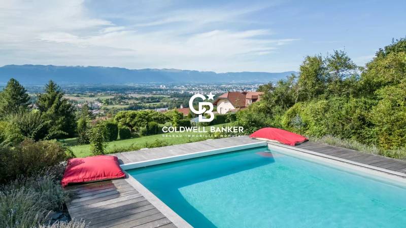 À Vendre :  Magnifique propriété avec vue Genève - Collonges Sous Salève 74160