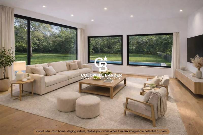 À Vendre : Maison neuve 220 m² piscine, vue Jura– Prévessin 01280