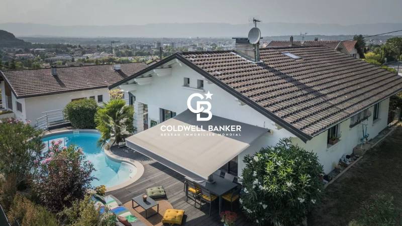 À VENDRE – Maison 179 m² piscine, vue Salève – Vétraz-Monthoux