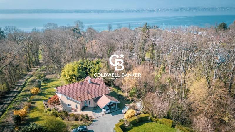 Cadre d'exception à Messery - Villa d'architecte avec vue lac